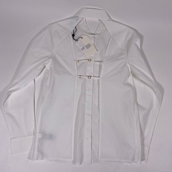 GAP x CULT GAIA White Back Cut-out Shirt - Picture 5 of 7